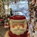 Χριστουγεννιάτικος αρωματιστής κεραμικός, μεγάλος - Αη Βασίλης