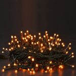 Φωτάκια χριστουγεννιάτικα 100 - Λευκό θερμό - Πράσινο καλώδιο