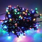 Φωτάκια χριστουγεννιάτικα 360 - Πολύχρωμα - Πράσινο καλώδιο