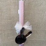 Σάπιο μήλο στρογγυλή αρωματική λαμπάδα, μισή ιριζέ, με plexiglass καθρέφτη Mickie