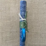 Μπλε στρογγυλή αρωματική λαμπάδα με μπρελόκ ανοιχτήρι (Munkees)