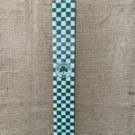 Λευκή πλακέ αρωματική λαμπάδα με θέμα ΠΑΟ