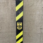 Λευκή πλακέ αρωματική λαμπάδα με θέμα ΑΡΗΣ