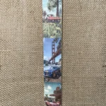 Λευκή πλακέ αρωματική λαμπάδα με θέμα Grand Theft Auto(GTA)