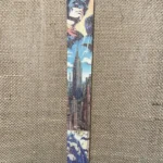 Λευκή πλακέ αρωματική λαμπάδα με θέμα Batman