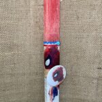 Κόκκινη πλακέ αρωματική λαμπάδα με Spiderman