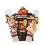 2 Λευκές πλακέ λαμπάδες για ζευγάρια ''Είσαι η Μερέντα ,στο ψωμί μου''