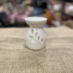 Αρωματιστής λευκός μεγάλος με φύλλα