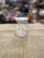 Αρωματιστής λευκός μεγάλος με φύλλα