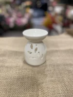 Αρωματιστής λευκός μεγάλος με φύλλα - Image 2