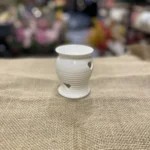 Αρωματιστής λευκός με καρδούλες σε σχήμα πυθάρι