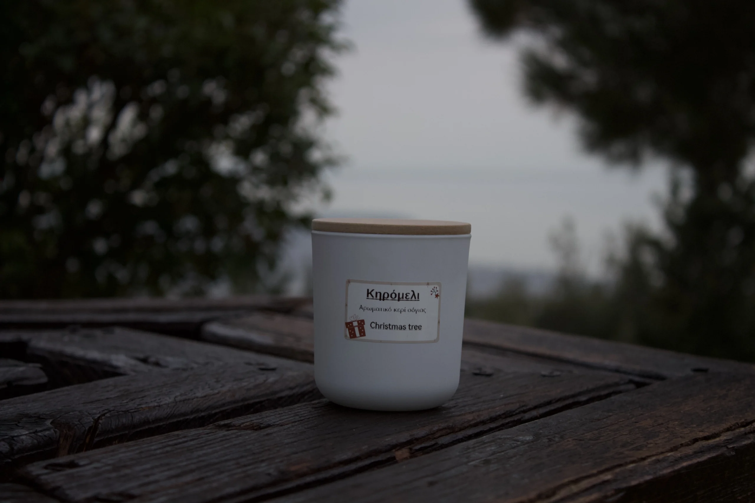 IMG_9822 Αρωματικό κερί σόγιας με άρωμα ''Christmas tree'' - Image 1