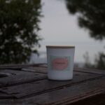 Αρωματικό κερί σόγιας με άρωμα ''Πούδρα μωρού''