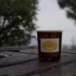 Αρωματικό κερί σόγιας με άρωμα ''Βανίλια & Πορτοκάλι''