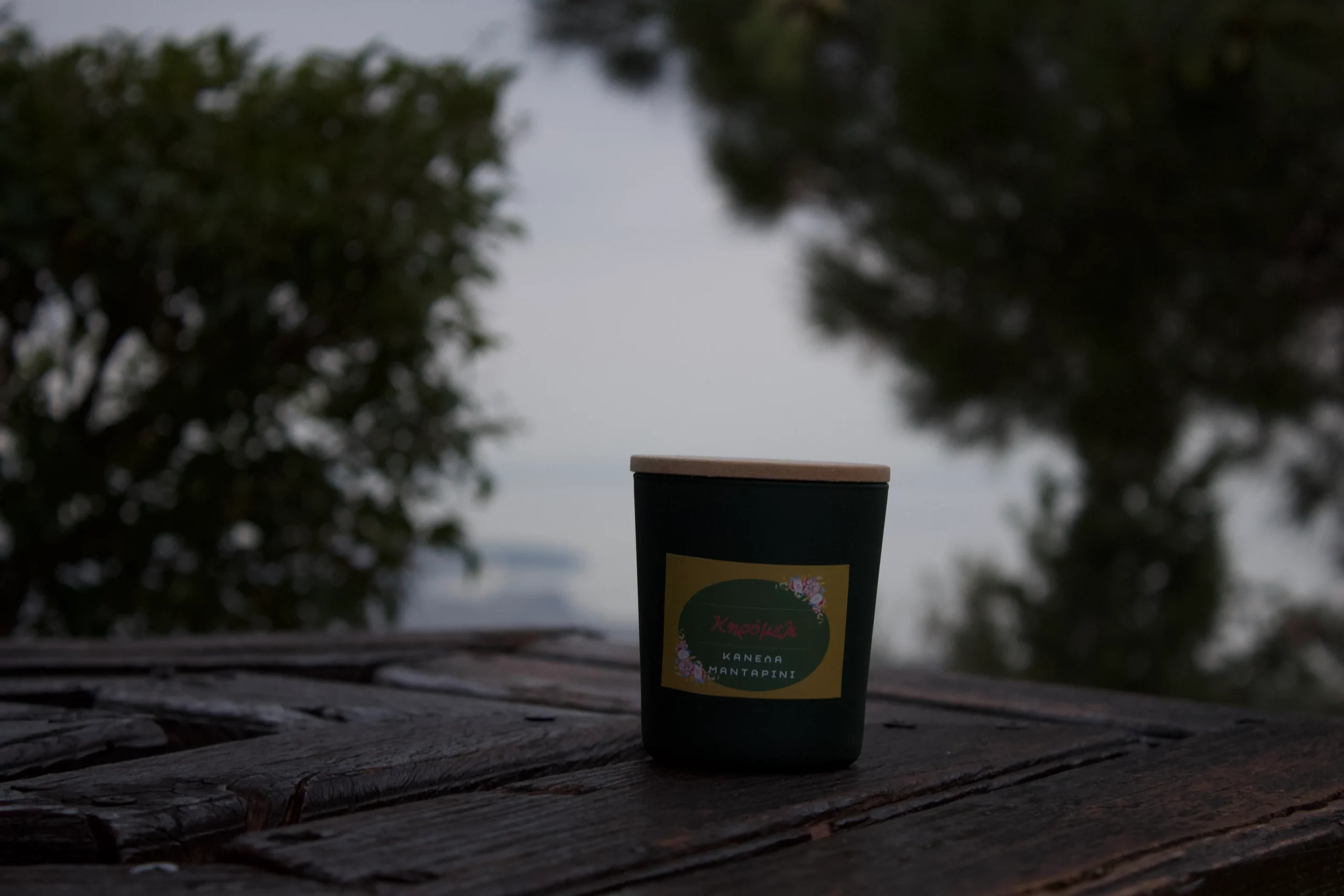 IMG_9841 Αρωματικό κερί σόγιας με άρωμα ''Κανέλα & Μανταρίνι'' - Image 1