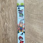 Λευκή πλακέ λαμπάδα με Paw Patrol