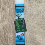 Λευκή πλακέ λαμπάδα με μπρελόκ Minecraft-σχέδιο 3