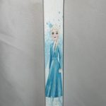 Πλακέ λευκή λαμπάδα Frozen