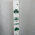 Πλακέ λευκή λαμπάδα ΠΑΟ