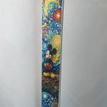 Πλακέ λευκή λαμπάδα MICKEY