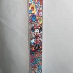 Πλακέ λευκή λαμπάδα MINNIE